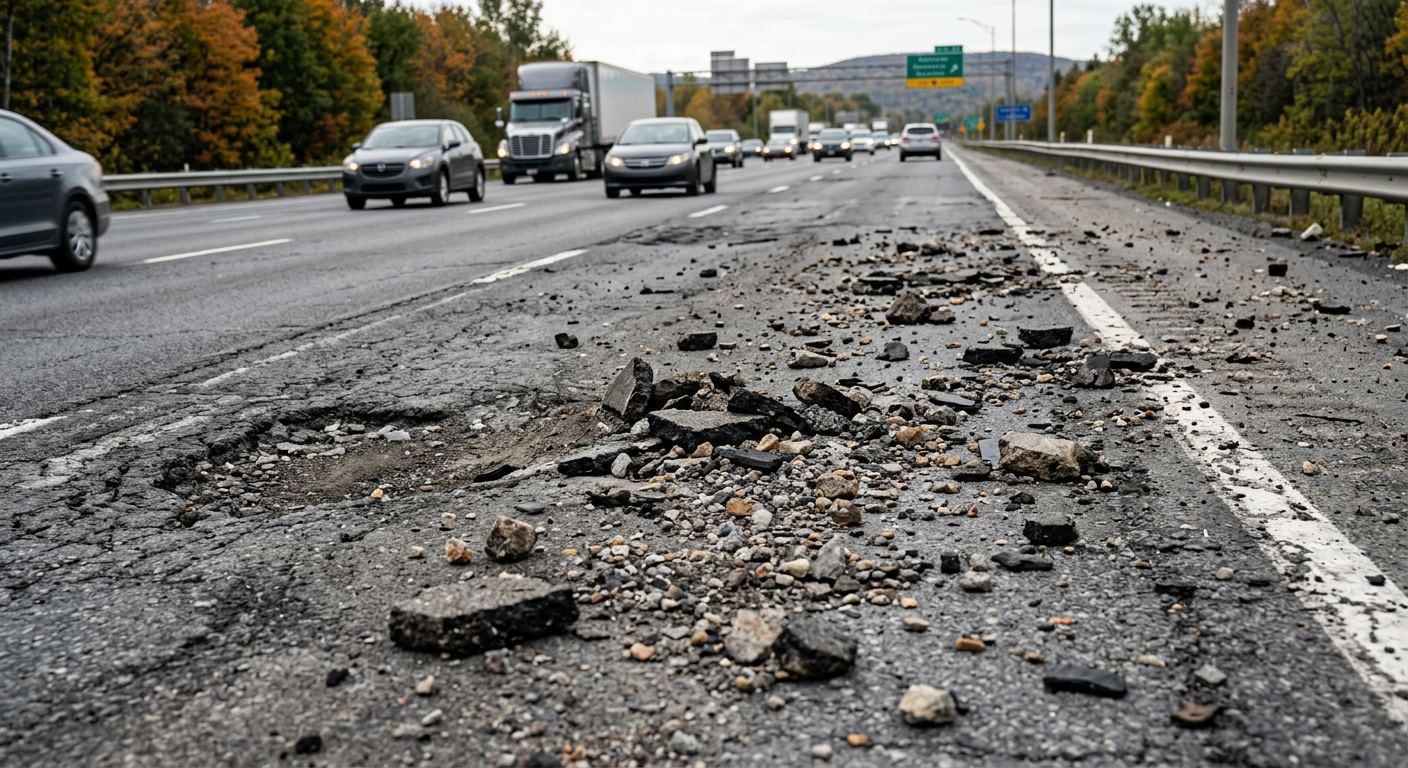 Photo de la zone — Autoroute 73 — Rive-Sud