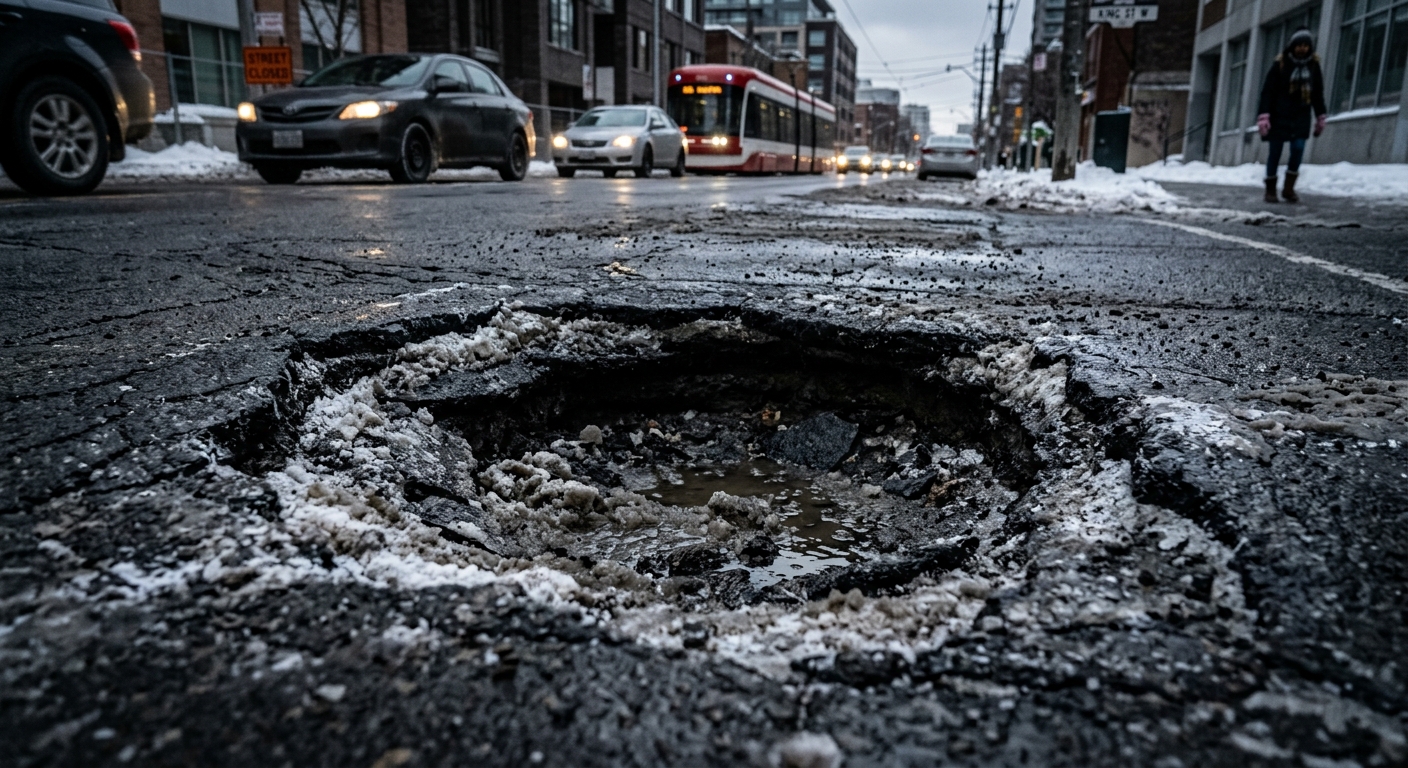 Nid-de-poule — exemple 1