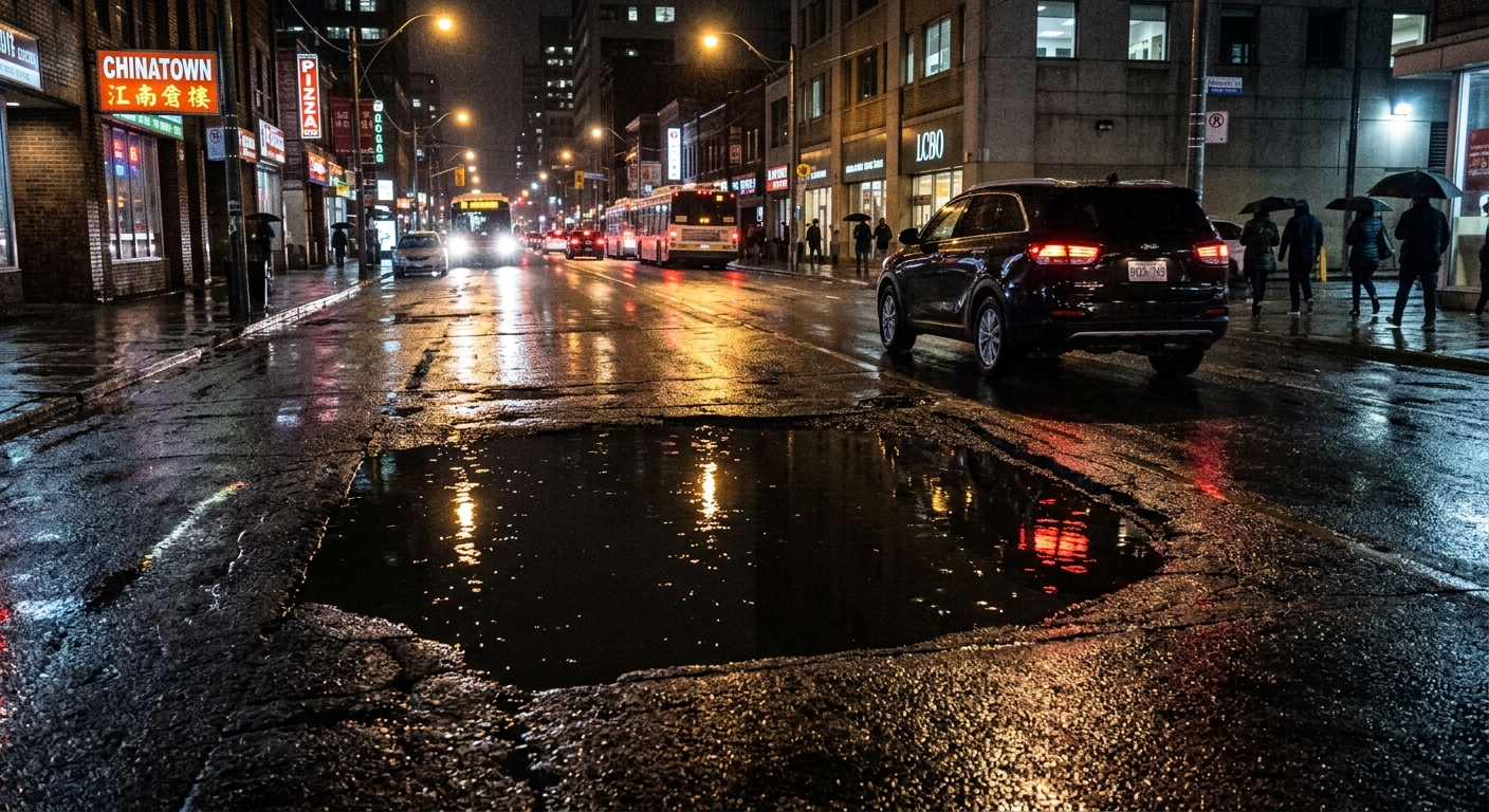 Eau stagnante / inondation — exemple 2